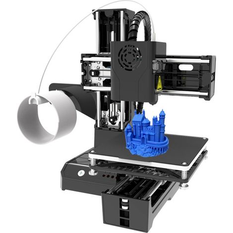 Imprimante 3D EasyThreed Mini – 100x100x100mm, plateau amovible, impression 1 clic, débutant, domestique (1/5)