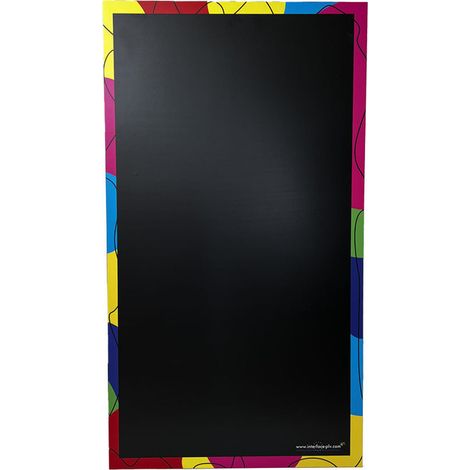 Adhésif autocollant "ardoise moderne" de dimensions 95 x 53 cm (1/5)
