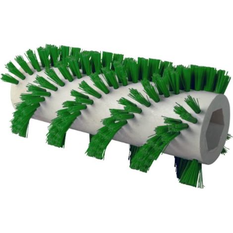 Grüne Nylon-Spiralbürste