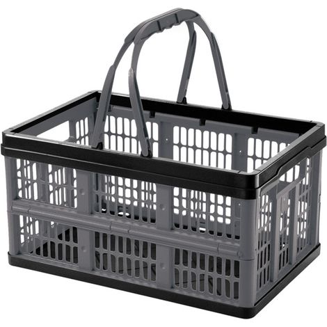 Tontarelli Klappbox Voila 16 L Einkaufskorb mit Henkel 39x26x21 cm Transportbox