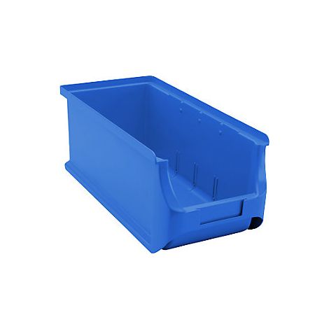 Sichtlagerkasten  LxBxH 320 x 150 x 125 mm  VE 18 Stk  blau