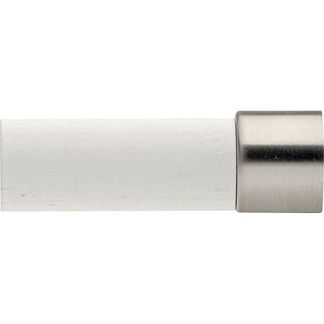 1 Embout Room - Blanc Mat - Diamètre 28 (1/2)
