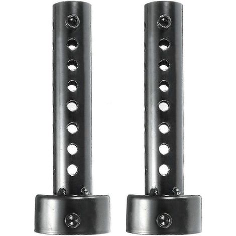 Chicane de silencieux noire de 48 mm pour échappement universel de moto avec silencieux DB Killer (1/4)