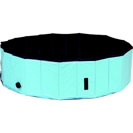 Hundepool ø 80 20 cm, hellblau/blau