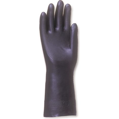 SINGER - Paire de gants néoprène - Sans support - Floqué coton - Longueur 330 mm - Taille 10 - NEO400 (1/4)