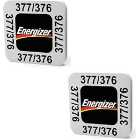 .2 piles Energizer 377/376 SR626SW/SR626W.