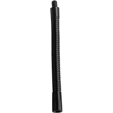 Adaptateur de filetage pour microphone de bureau, adaptateur de support de microphone, rallonge de microphone, col de cygne pour support de microphone-18cm-Black (1/4)
