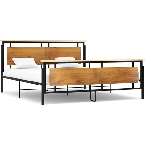 Maison Exclusive - Bett Metall 180x200 cm (1/5)