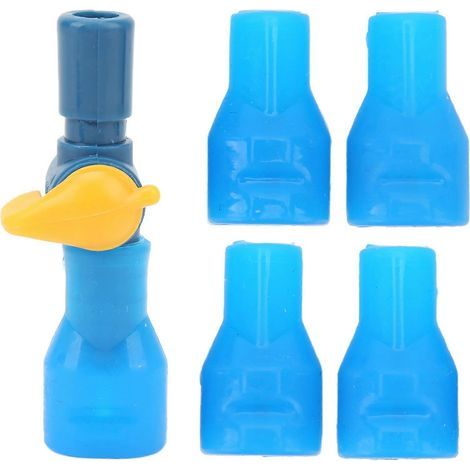 20245PCS Valve de morsure pour poche à eau en silicone de qualité alimentaire avec connecteur de tube droit, embout d'aspiration pour poche à eau pour cyclisme