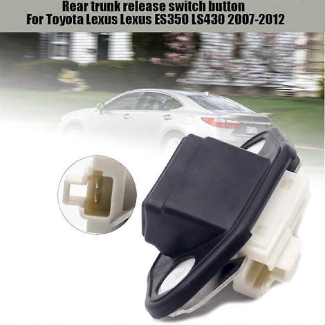 Poignée de verrouillage d'ouverture de coffre/hayon de voiture, compatible avec les références 84945-50010 et 84945-53010 (1/4)