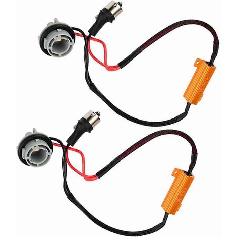 Stück/Set Lastwiderstands-Anschlusskabelbaum für LED-Blinker 1156