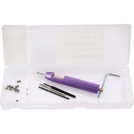 M2.50.45 Screw Threaded Inserts Repair Tool Set Wire Insert Installation Kit (1/5)