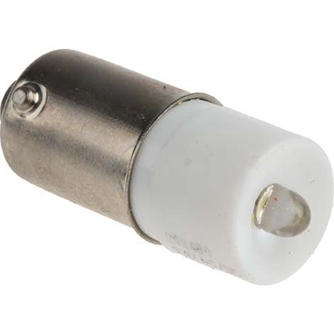 Voyant à LED Blanc, culot BA9S, 24V c.a. / V c.c. ( Prix pour 1 )