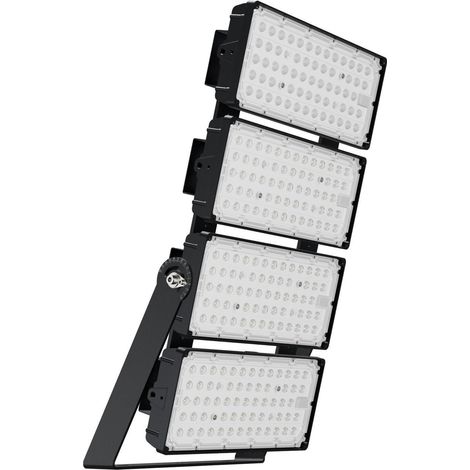 Foco Proyector LED 800W Stadium 160 lm/W IP66  Regulable 0-10V 3000K 60º Blanco Cálido