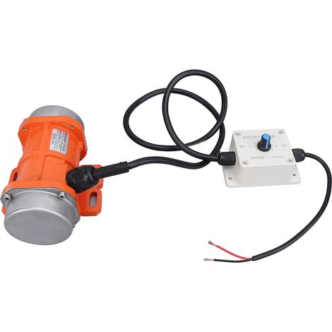 Moteur de vibrateur de béton, 12V DC, 4000 tr/min, en alliage d'aluminium sans balais, IP65, électrique, avec contrôleur de vitesse, pour Shaker 50W