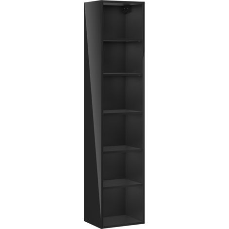 Mexen Box-A corps de colonne de salle de bain 35 cm, noir brillant - 91AX1-1600-300-1-70 (1/3)