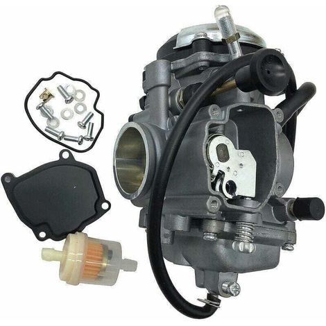 Vergaser für Yamaha Bear, XU, Tracker 250 YFM250 ATV (1999–2004), hochwertiges Autozubehör, kompatibel mit Originalteilen, widerstandsfähig gegen raue Umgebungsbedingungen, einfache Montage – KZQ