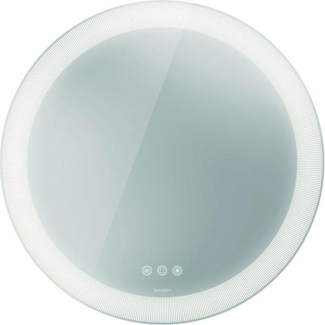 Duravit Happy D.2 Plus Spiegel rund mit Beleuchtung, (1/3)