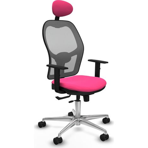 Silla de oficina piqueras y crespo Jorquera negro cómoda ergonómica (1/2)