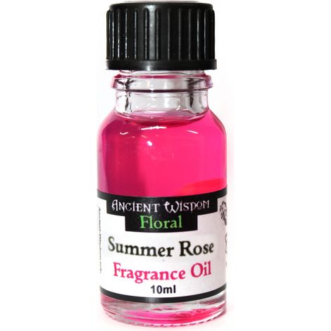 10 ml d'huile parfumée à la rose d'été- Vendu par 1
