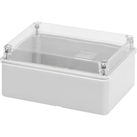 Cassetta Ip56 Ar.Coperchio Trasparente 150X110X70 (Gewiss Cod. Gw44426) (1/2)