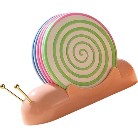 Set di 6 sottobicchieri pratici ma eleganti con de-Rose 1