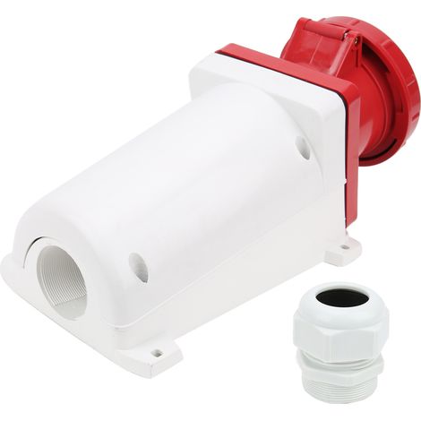 Connecteur industriel 380415V 125A 3P+E 4 broches, prise étanche IP67 pour agriculture (1/5)