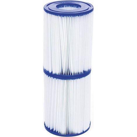 Filtre Piscine - Cartouche Filtre 13,6 x 10,6 cm - Pour Pompe de Filtration Piscine - Lot de 1 (1/3)