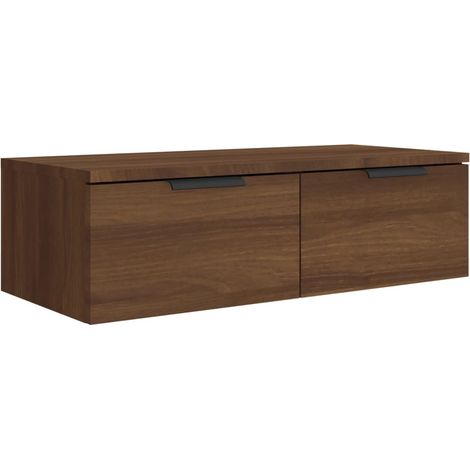 Armario de pared madera de ingeniería marrón roble 68x30x20 cm vidaXL
