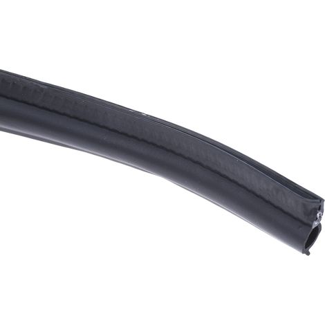 Protection de bordure RS PRO en EPDM noir, 10m x 31,9 mm x 15.6mm ( Prix pour Bobine de 10 Mètres ) (1/4)