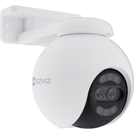 Cámara motorizada - EZVIZ - H80x Dual - 4K - Visión nocturna a color - Audio bidireccional