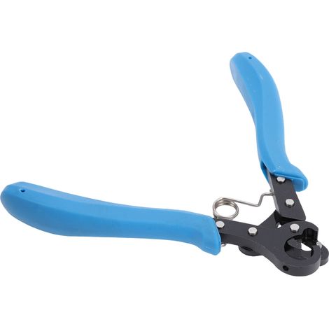 Pince à boucle 2,25 mm pour fil métallique 18-26, outil de création de bijoux et loisirs créatifs, manche bleu (1/5)