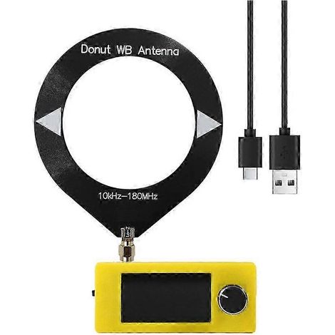 Récepteur radio miniature SI4732, gamme de fréquences 10-180 MHz, écran 1,9 pouce, récepteur radio ondes courtes portable, compatible FM, AMLS et BUS QAQ (1/5)