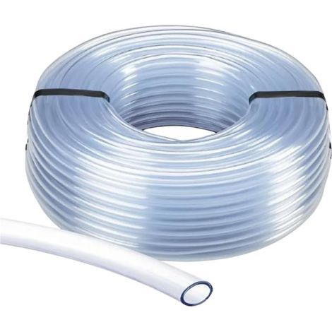 Transparent PVC flexible hose, 10 mm inner diameter x 12 mm outer diameter, 3 meters, for aquariums and gardening (1/5)