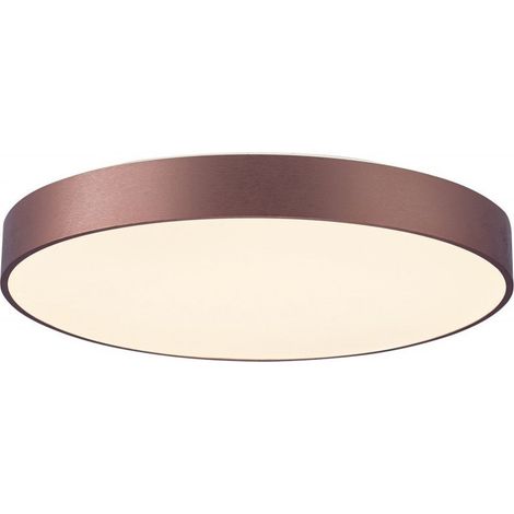 Trade Shop - Runde LED-Deckenleuchte, 95 W, CCT 3000 K, 4000 K, Lampe, 80 cm, Deckenleuchte, Schlafzimmer, 230 V - Braun (1/2)