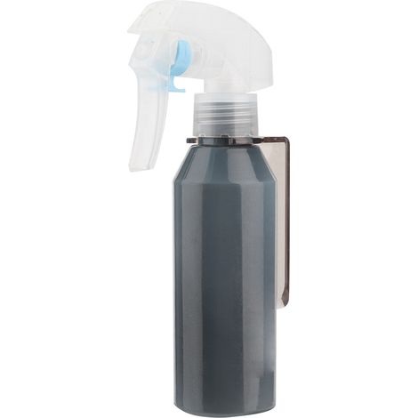 Flacon pulvérisateur rechargeable en plastique pour coiffure, brumisateur d'eau professionnel salon coiffure barbier, outil gris (1/5)