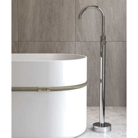Standarmatur für Badewanne, Einhebel, Chrom – Corbeau