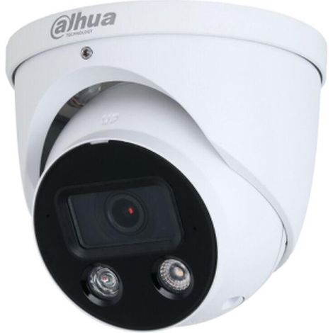 (dh-ipc-hdw3849hp-as-pv-0280b-s5) dahua camera ip turret 8mp smart dual illumination active deterrence tioc 3.0 ip67 2.8mm
