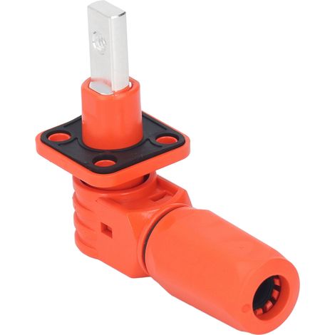 2er-Set Energiespeicheranschluss 120A Stecker Buchse Einadriger PV-Energiespeicheranschluss Orange (1/5)
