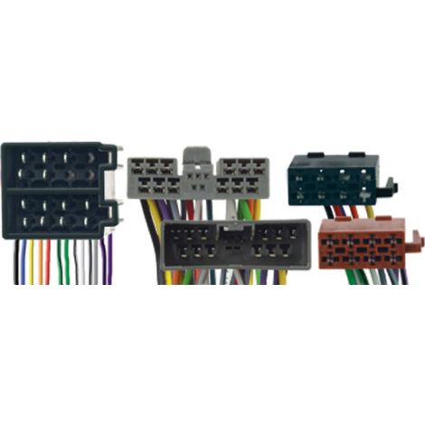 Fiches ISO Installation Kit Main Libre compatible avec Honda Civic - Citroen - Mitsubishi - Peugeot - RAC1702X