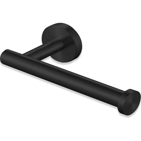 Porte-rouleau de papier toilette - Porte-rouleau WC - 16 cm - RVS - Porte-papier WC - Porte-rouleau de toilette - Porte-tissu pour salle de bains - Montage mural - Pour salle de bains et toilettes - V (1/5)
