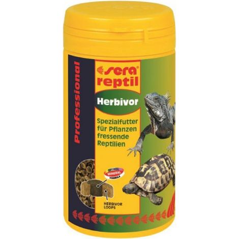 Sera Tortoise Adult Herbivore Duo Pellets - Alimento tortugas terrestres adultas