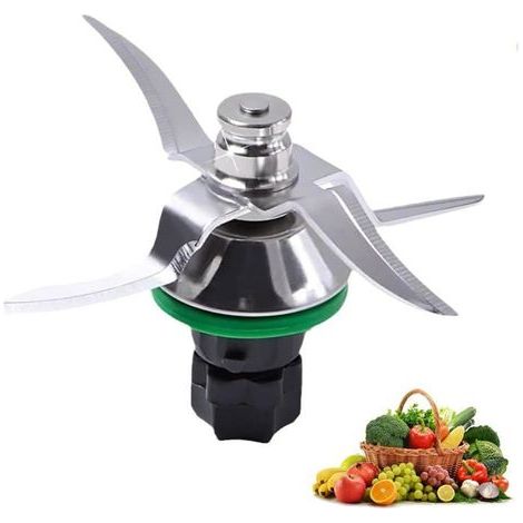 Couteau Thermomix - KZQ - TM5/6 - Acier inoxydable - Accessoire de rechange - Mixte (1/4)