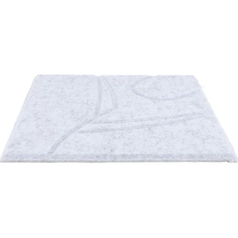 Panneaux muraux insonorisants pour chambre à coucher, 12 pièces, panneau acoustique décoratif haute densité auto-adhésif en Fiber de Polyester gris clair (1/2)
