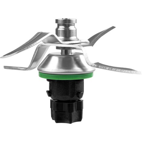 Trade-Shop Mix-Messer / Ersatzmesser / Messerkreuz mit 4 Klingen Rechtslauf Linkslauf inklusive Dichtungsring für Vorwerk Thermomix TM5, TM6