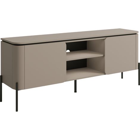 Mueble TV Mirbeno 101 , Número de puertas: 2, Número de cajones: 0, 163x65x40cm (1/5)