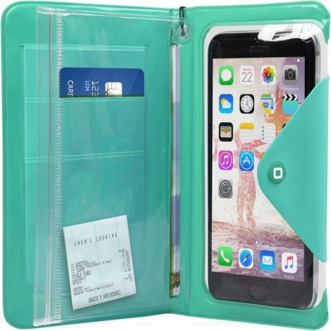 SBS TEWATERBOOK55B coque de protection pour téléphones portables 12,7 cm (5") Étui avec portefeuille Bleu