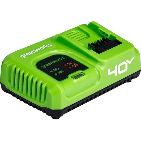Caricabatterie rapido 40V 5,0Ah GREENWORKS - G40UC5 (1/5)