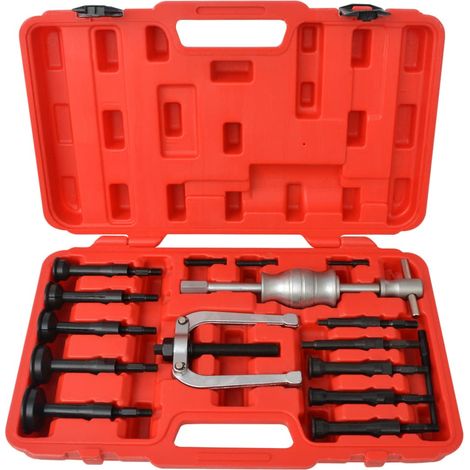 Kit de extractor de cojinetes, 16 piezas, casquillo piloto, vehículo 020003969 (1/4)