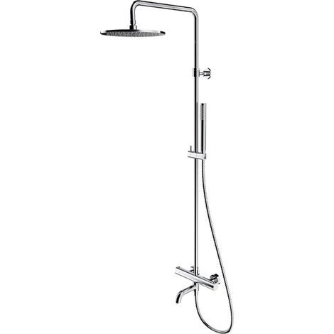 OMNIRES Y - Brauseset mit Wannenthermostat, Durchmesser 25 cm, Chrom Y1234CR (1/3)